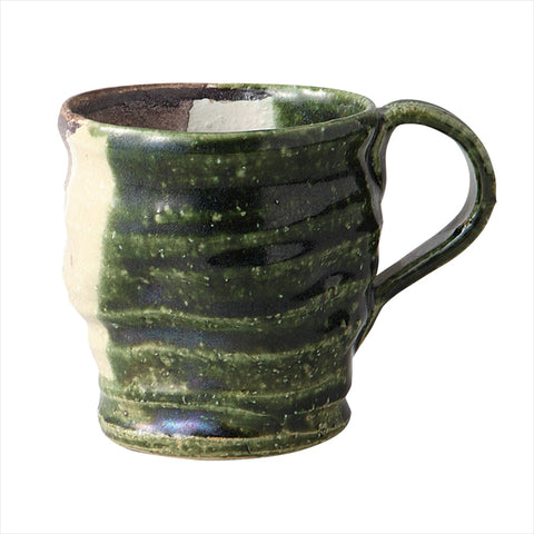 [Mino Ware] Katsurayama Kiln Kiln- 짜여진 짠 머그 [페이스트 박스]