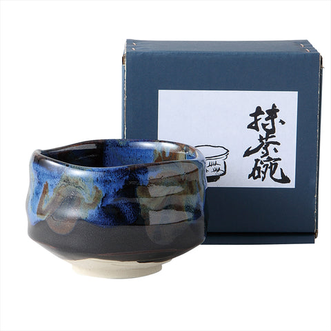 [Mino Ware] Sanko Fuka Matchi Bowl [Ball Box]