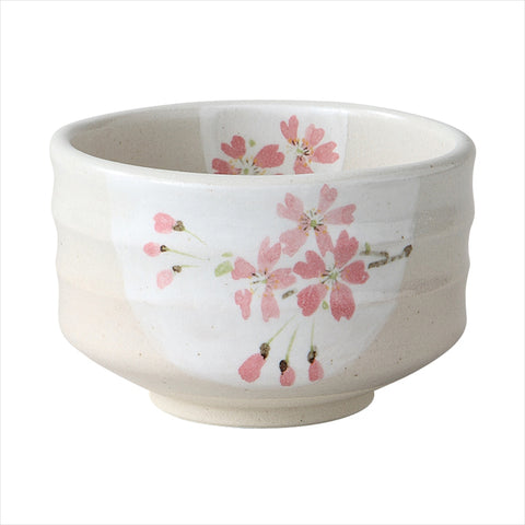 [Mino Ware] Cherry Blossom 세미 -달 차 그릇 [Ball Box]