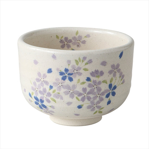 [Mino Ware] Sakura Crest Aono Point Bowl [Ball Box]