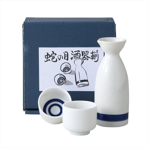 [Mino Ware] Snake Eyes No. 1 Sake Ware Ally [Ball Box]