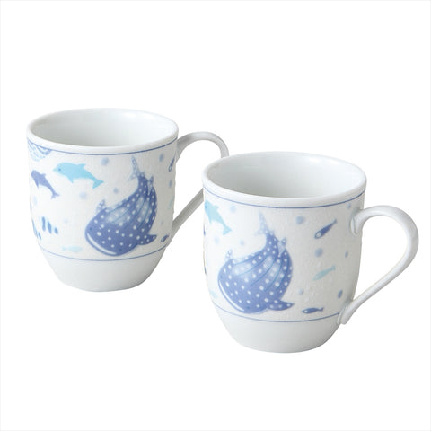 [Mino Ware] 웨이브의 Jinbei Mugpare [Cosmetic Box]