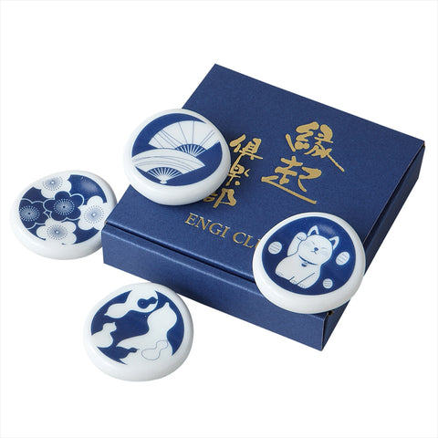 [Mino Ware] Aizuki 프레임 젓가락 REST 세트 [Cosmetic Box]