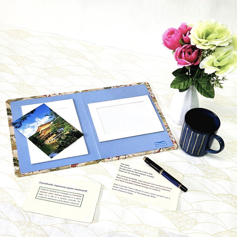Three Friends of Winter [Pine, Bamboo & Plum] Greeting Card & Standing Double Photo Frame
