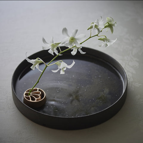 抗菌 銅合金 插花用無針劍山 Petal L
