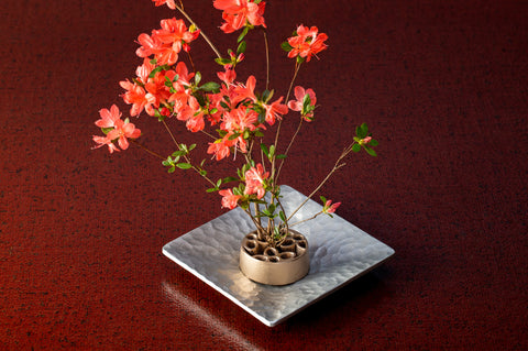 抗菌 銅合金 插花用無針劍山 Garden L