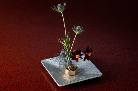 抗菌 銅合金 插花用無針劍山 Garden S