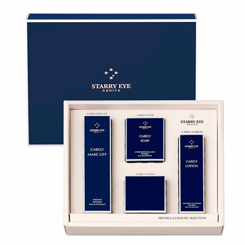 Starry  Eye Carely Set (Cleansing, Facial Soap, Lotion, Cream)