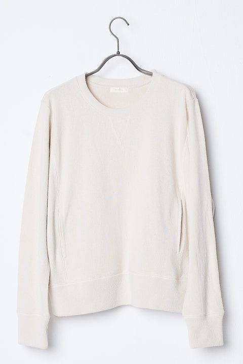 LOW SILK LONG SLEEVE CREW SWEAT