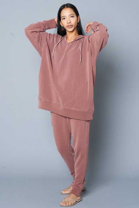 LOW SILK SWEAT PARKER