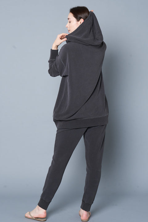LOW SILK SWEAT PARKER