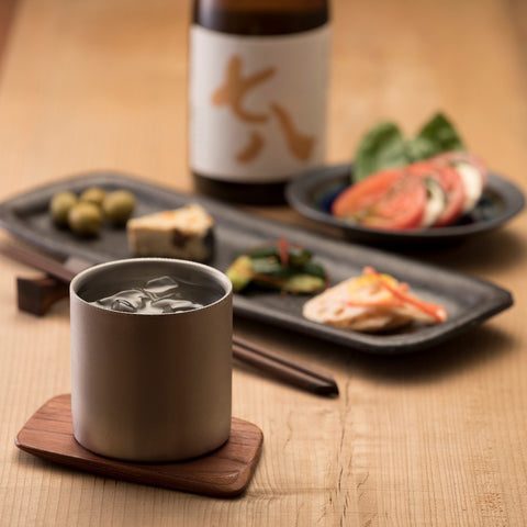 78mm 雙重結構不銹鋼平底杯【Normal】