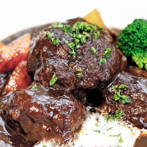 Chef's Rich Demi-Glace Sauce Meatballs, 225g (Pack of 3)