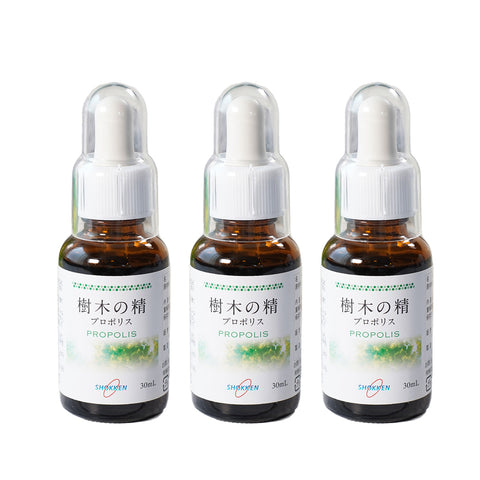 プロポリス　30ml　（ｱﾙｺｰﾙ度数38%)　3個ｾｯﾄ