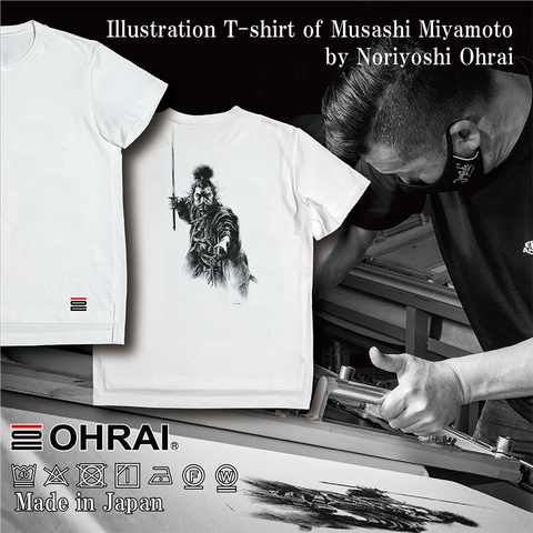 宮本武蔵　バックプリントＴシャツ