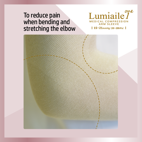 [Japan Mild pressure arm sleeve] Lumiere ONE (set of 2 silver gray)