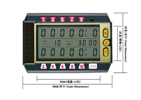 帶太陽能電池板的分數計算器