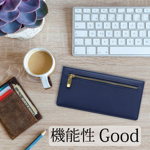 合皮薄型財布