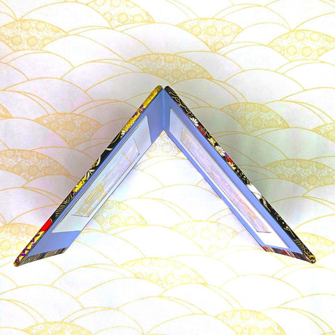Lucky Crane Greeting Card & Standing Double Photo Frame