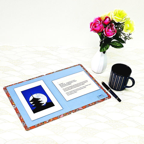 Seven Treasures of Harmony Greeting Card & Standing Double Photo Frame