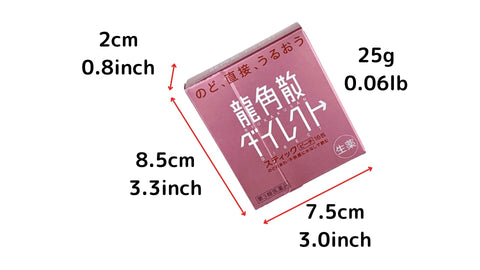 【3%OFF】龍角散 직접 스틱 16 포 스틱 복숭아 맛 ×3