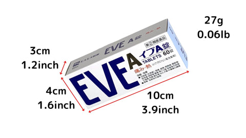 【3%OFF】Eve A 60 tablets ×3