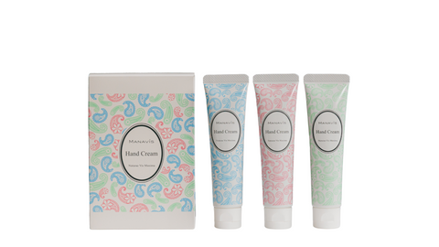 Manavis Hand Cream （30g×３Tubes）