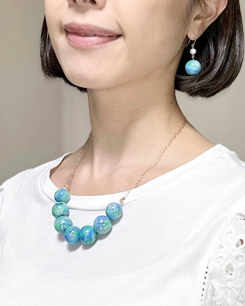 Earth Necklace Handcrafted in Japan