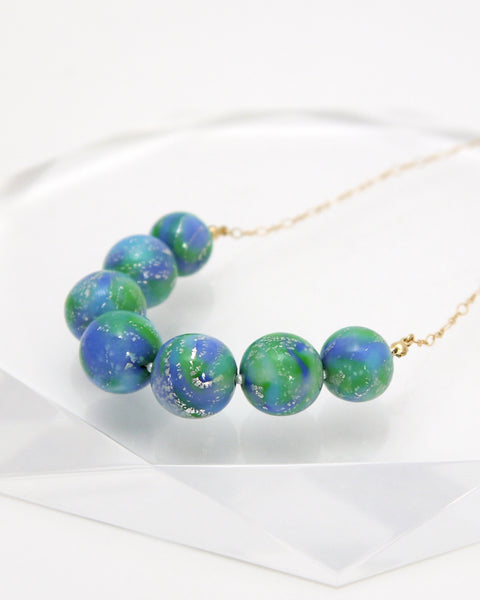 Earth Necklace Handcrafted in Japan