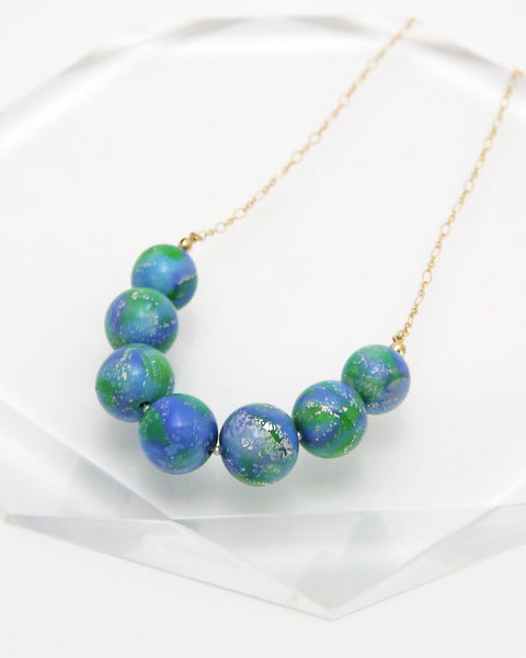 Earth Necklace Handcrafted in Japan