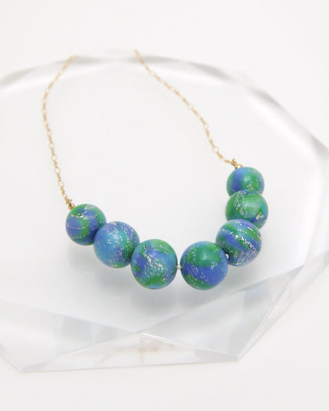 Earth Necklace Handcrafted in Japan