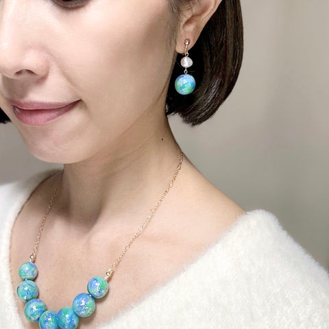 Earth Necklace Handcrafted in Japan