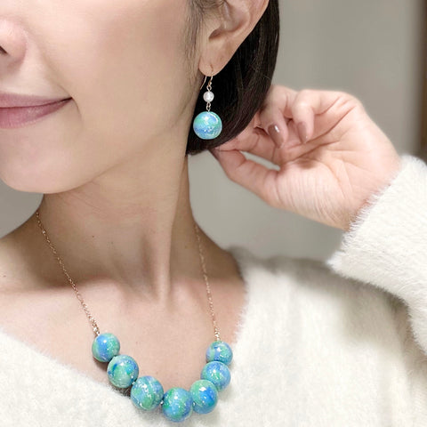 Earth Necklace Handcrafted in Japan