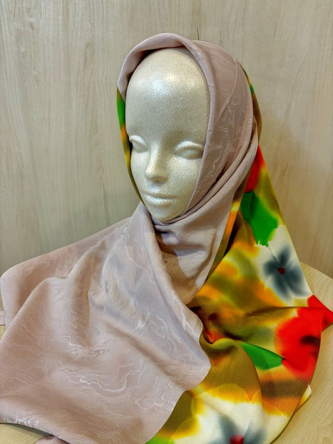 Made in Japan! Unique, Handmade Silk Scarf!