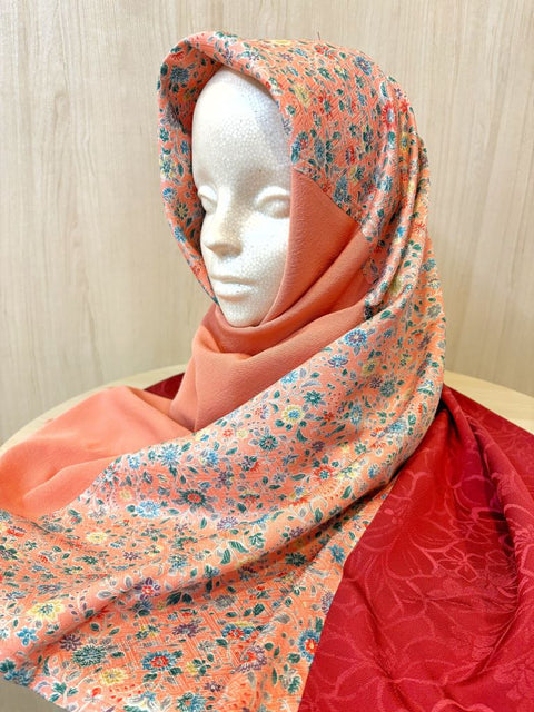 Made in Japan! Unique, Handmade Silk Scarf!