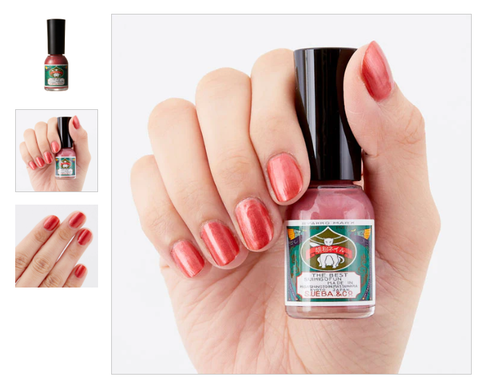Made in Japan! One-of-a-kind, Dry Bonsai capsule set, GOFUN Nail Polish and Lip Set　※Bonsai color 【KTIC031】