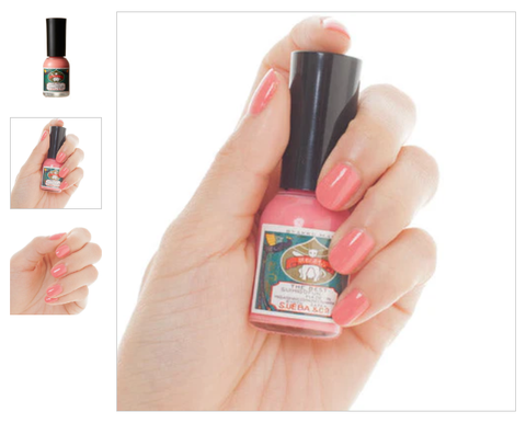 Made in Japan! One-of-a-kind, Dry Bonsai capsule set, GOFUN Nail Polish and Lip Set　※Bonsai color 【KTIC031】