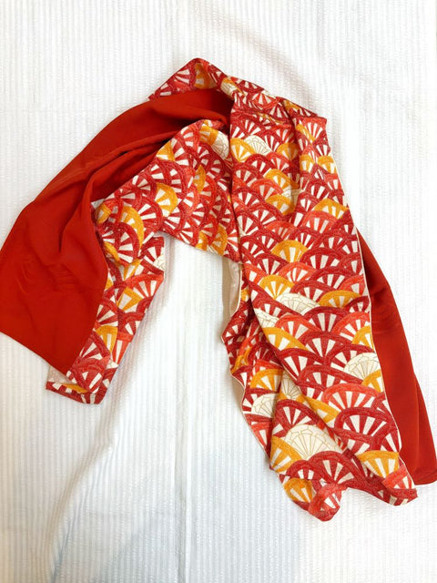 Made in Japan! Unique, Handmade Silk Scarf