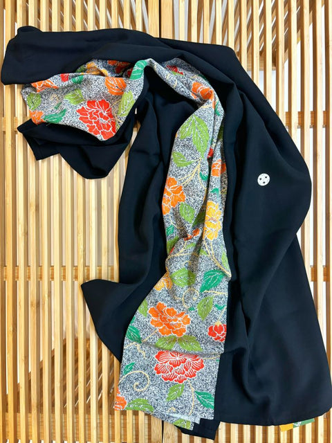Made in Japan! Unique, Handmade Silk Scarf