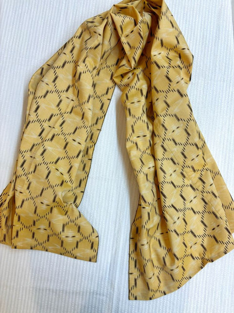 Made in Japan! Unique, Handmade Silk Scarf!