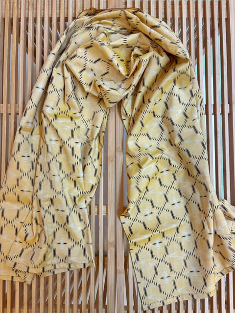 Made in Japan! Unique, Handmade Silk Scarf!
