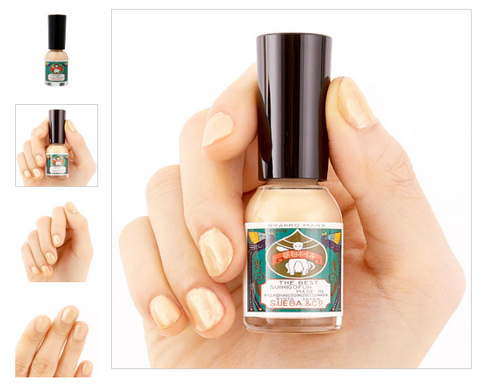 Made in Japan! one-of-a-kind, Handmade silk Hijab or Scarf and GOFUN Nail Set　※nail color 【N0040　金霞（きんがすみ）】