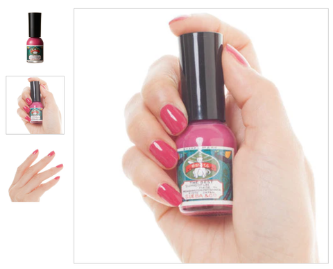 Made in Japan! One-of-a-kind, Dry Bonsai capsule set, GOFUN Nail Polish and Lip Set　※Bonsai color 【KTIC033】