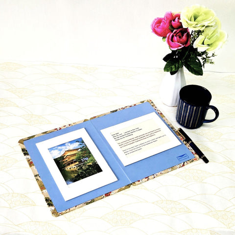 Three Friends of Winter [Pine, Bamboo & Plum] Greeting Card & Standing Double Photo Frame