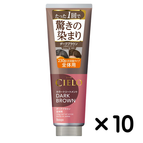 CIELO Coloring Treatment For overall coloring Dark brown　×１０