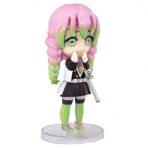TAMASHII NATIONS Figuarts Mini Demon Slayer Mitsuri Kanroji Mini Figure, Approx. 3.5 inches (90 mm), PVC/ABS, Painted Action Figure