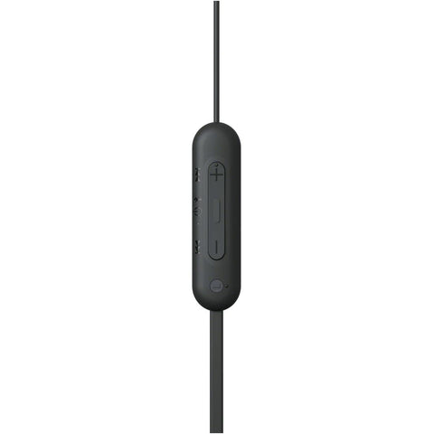 ソニー(SONY) ワイヤレスイヤホン WI-C100:Bluetooth対応/25時間スタミナ/IPX4防滴/DSEE搭載 ブラック WI-C100 BZ 小