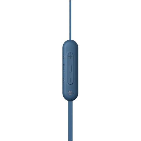 ソニー(SONY) ワイヤレスイヤホン WI-C100:Bluetooth対応/25時間スタミナ/IPX4防滴/DSEE搭載 ブルー WI-C100 LZ 小