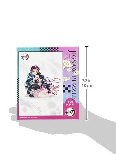 Ensky 300-1705 300 Piece Jigsaw Puzzle Demon Blade (Charcoal Jiro Nezuko 1)
