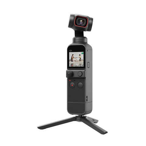 DJI Pocket 2 Creator組合 3軸萬向節 穩定器 4K相機、1/1.7吋CMOS 64MP照片 臉部 追蹤 YouTube/Vlog影片拍攝 Android & iPhone的便攜式 攝影機 黑色